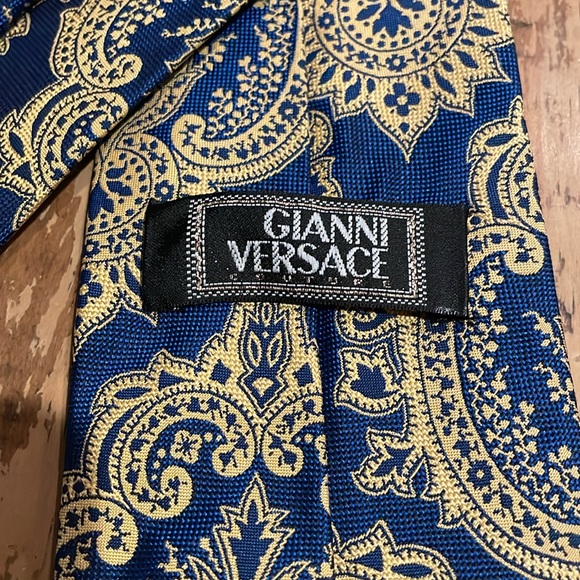 Gianni Versace Silk Tie Vintage - Picture 3 of 5